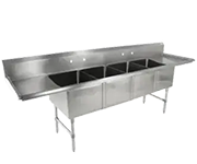 Turbo Air Four Compartment Sinks