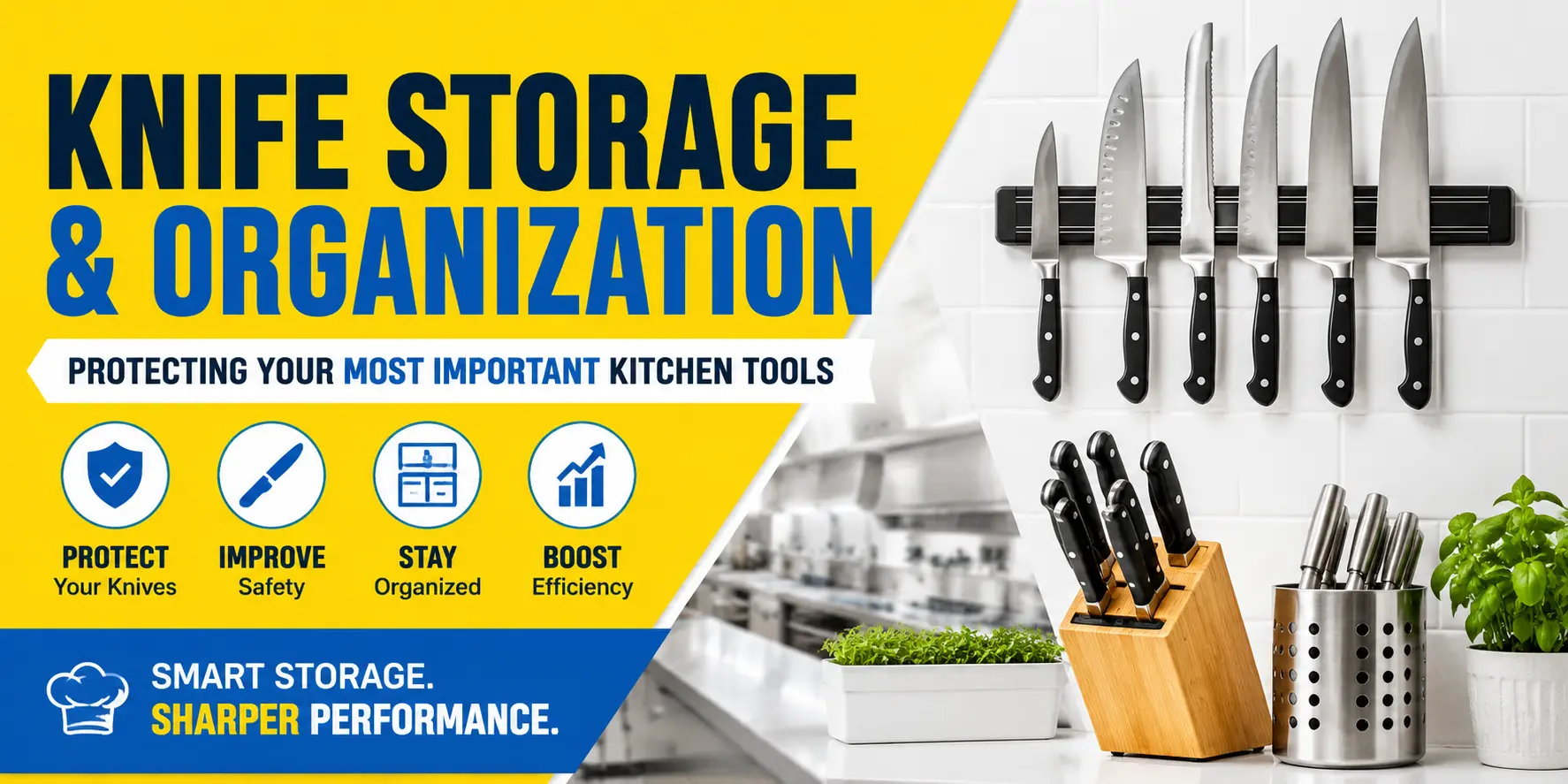 Knife Storage & Organization: Protecting Your Most Important Kitchen Tools
