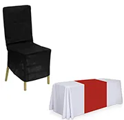 Linens, Table Covers and Accessories