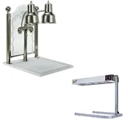 Carving Stations and Countertop Bulb Warmer Heat Lamps