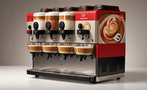 Cappuccino Hot Chocolate Dispensers