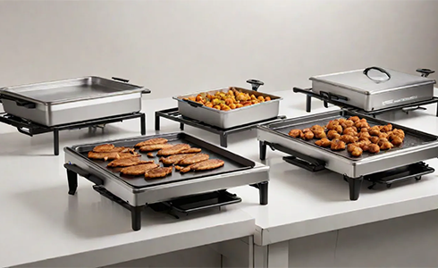 Chafer Griddles and Chafing Stands