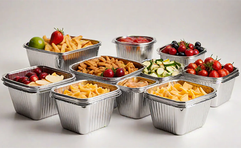 Lollicup Foil Take-Out Containers