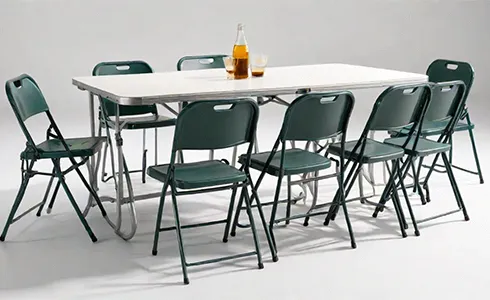 Folding Tables and Chairs