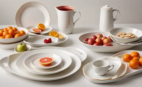 Porcelain Platters and Trays