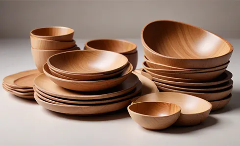 Wooden Dinnerware