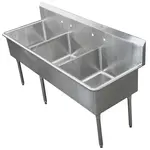 IMC/Teddy Three Compartment Sinks