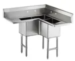 Falcon Three Compartment Sinks