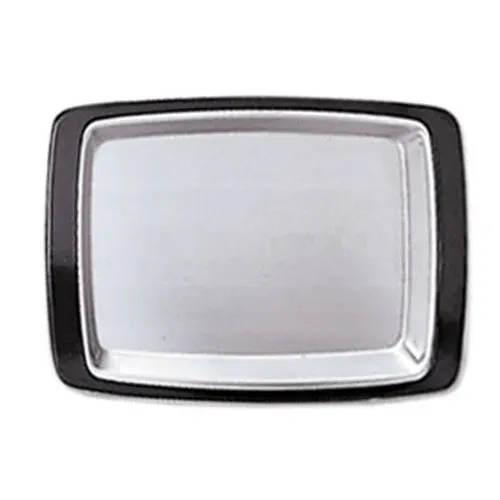 Admiral Craft Admiral Craft 13" x 8" Oblong Sizzling Steak Platter Holder – Black Bakelite Underliner