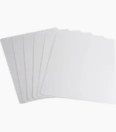 Ardous Trading Ardous Trading 18" x 24" Clear Flexible Cutting Mats Set of 6 Large Food Prep Mats