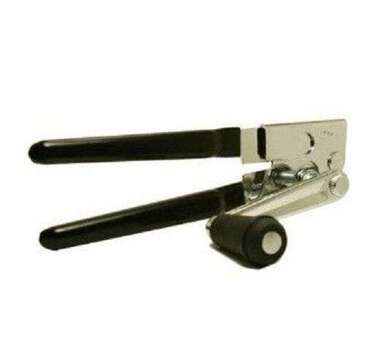 1880 HOSPITALITY Can Opener, Black, Plastic/Stainless Steel, Crank Handle, Swing-A-Way, Crown Brands 6090