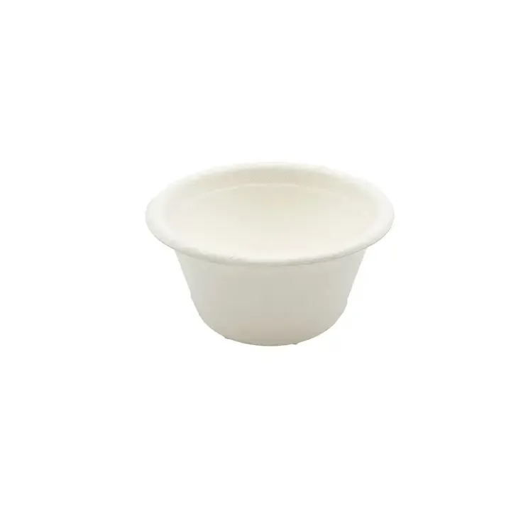 2 oz Bagasse Portion Cups – Compostable Sugarcane Condiment Cups (Pack of 50)