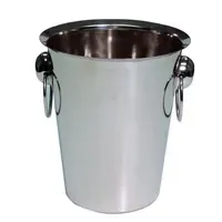 Admiral Craft Admiral Craft 4 Qt Stainless Steel Wine Bucket Mirror Finish Bar Beverage Chiller