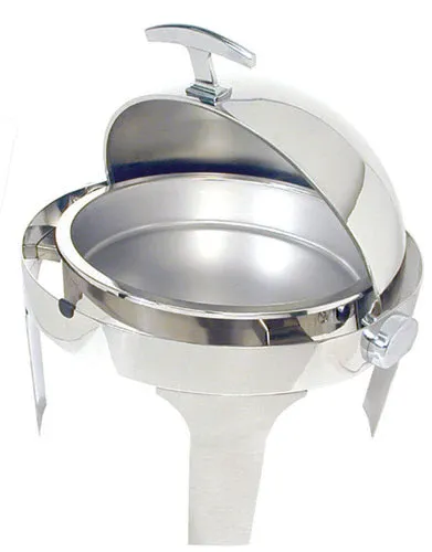 Admiral Craft Admiral Craft 5 Qt Round Stainless Steel Chafing Dish – Long Island Style Buffet Chafer