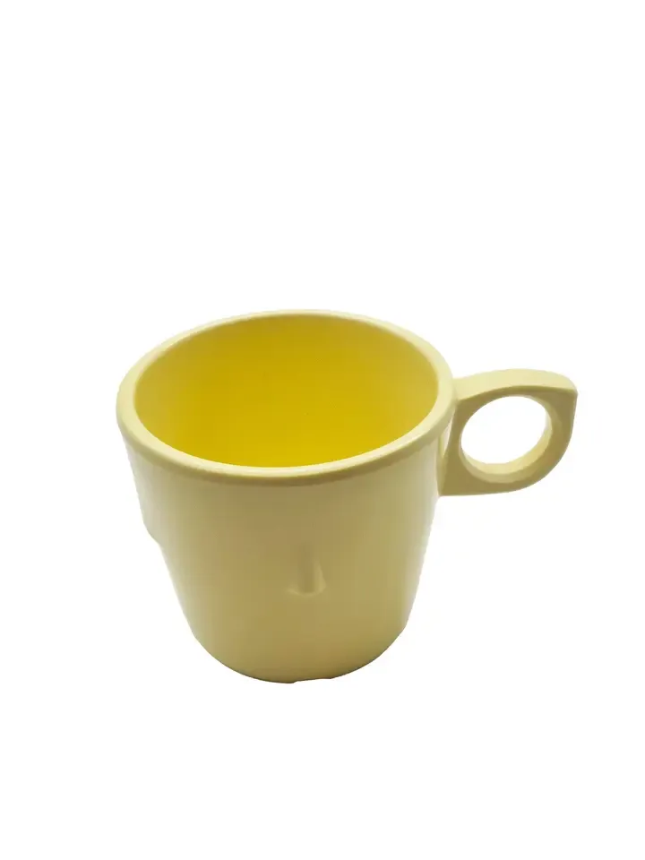 Admiral Craft Admiral Craft 7.5 oz Yellow Melamine Stacking Cup Tall