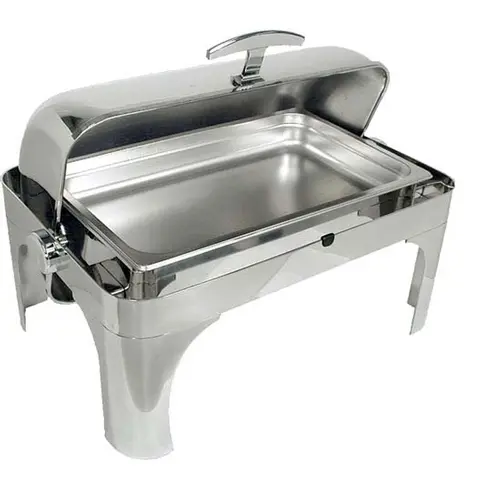 Admiral Craft Admiral Craft 8 Qt Oblong Stainless Steel Chafer Long Island Extra Heavy Duty Chafing Dish