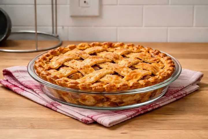 MAZEL 9-inch glass pie plate