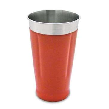 A.T.N. INC. Malt Cup Vinyl, 32 oz, Red, (56/case), Oneida MC100VRED