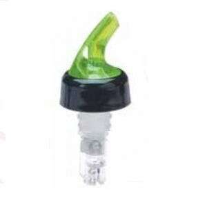 Ardous Trading Ardous Trading ***EASD***Pourer, 1.25 Oz, Neon Green Nozzle, Clear Base, Plastic, Crown Brands XP61016