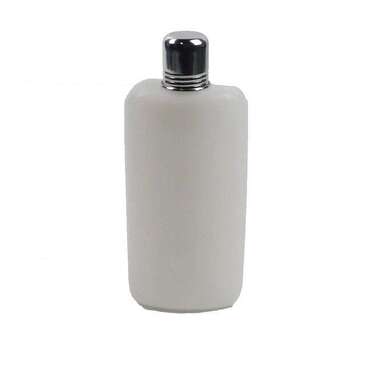 Ardous Trading Ardous Trading Travel Flask, 16 Oz, White, Plastic, Crown Brands XTF2