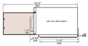 ACP HDC12A2 Microwave Oven