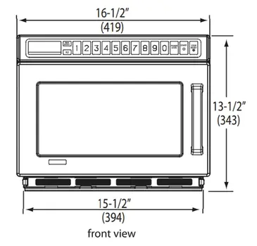 ACP HDC182 Microwave Oven