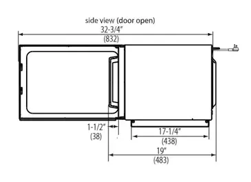 ACP RCS10TS Microwave Oven