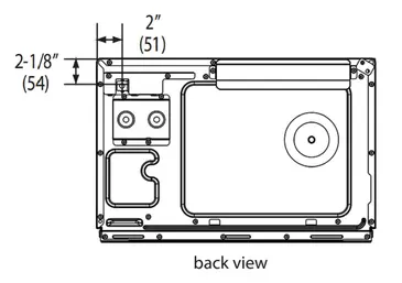 ACP RFS12TS Microwave Oven