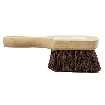 ACS INDUSTRIES, INC. Utility Pot Brush, 8", Brown, Treated Corn, Palmyra Wood Handle, ACS Industries B2301