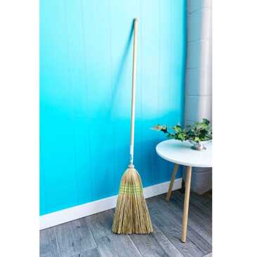 ACS INDUSTRIES, INC. Maids Broom, 11", Yellow, Corn Blend, ACS Industries B408