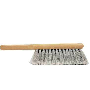 ACS INDUSTRIES, INC. Counter / Bench Scrub Brush, 8", Grey Flagged, Polystyrene, Plastic Block, ACS Industries B7708