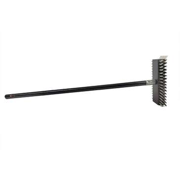 ACS INDUSTRIES, INC. Broiler Oven Scrub Brush, 30", Silver, Stainless Steel, 2 Sided Bristles, ACS Industries B802S