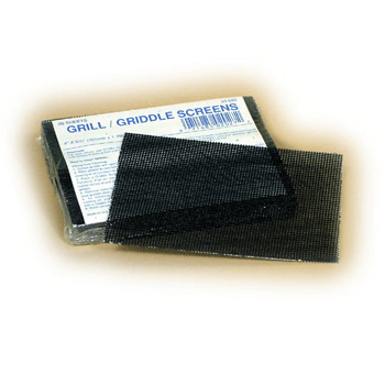 ACS INDUSTRIES, INC. Griddle Screens, 4" x 6", Black, Aluminum Oxide, (8/Pack), ACS Industries GS103