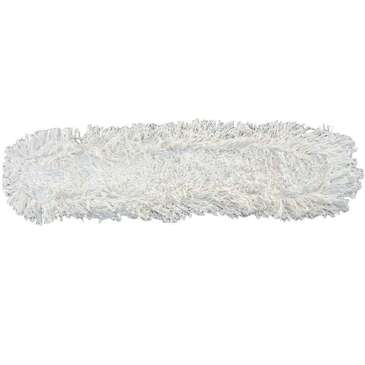 ACS INDUSTRIES, INC. Dust Mop, 5" x 36", White, Cotton Blend, Yarn, ACS Industries M9136