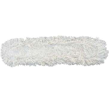 ACS INDUSTRIES, INC. Dust Mop, 5" x 36", White, Cotton Blend, Yarn, ACS Industries M9136