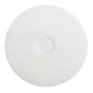 ACS INDUSTRIES, INC. Floor Pad, 19" Circle, White, Polyester, Super Polish, ACS Industries ETCWSP-19