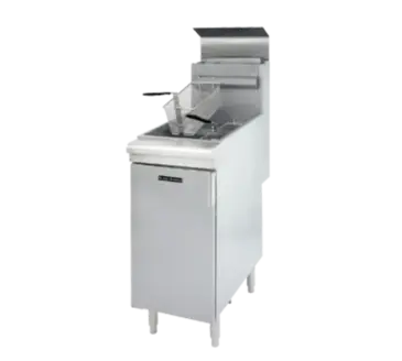 Admiral Craft BDGF-120/LPG Fryer, Gas, Floor Model, Full Pot