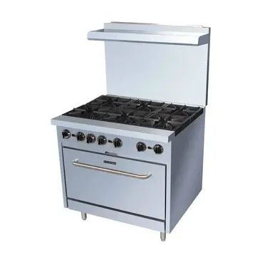 Admiral Craft BDGR-36/NG Range, 36" Restaurant, Gas