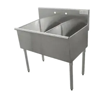 Advance Tabco 4-2-36 Sink, (2) Two Compartment