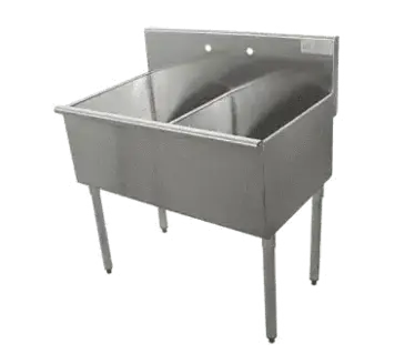 Advance Tabco 4-2-36-X Sink, (2) Two Compartment