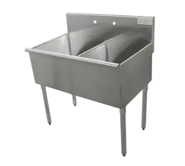 Advance Tabco 6-2-36-X Sink, (2) Two Compartment