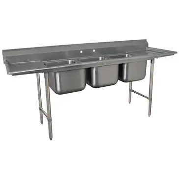 Advance Tabco 9-23-60-18RL Sink, (3) Three Compartment