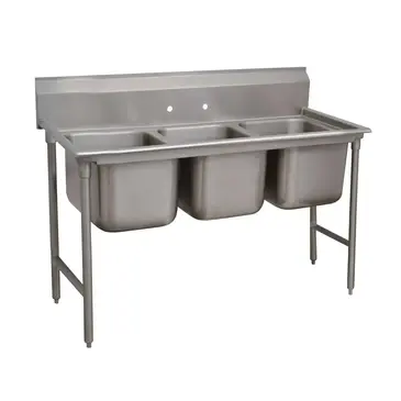 Advance Tabco 9-23-60 Sink, (3) Three Compartment