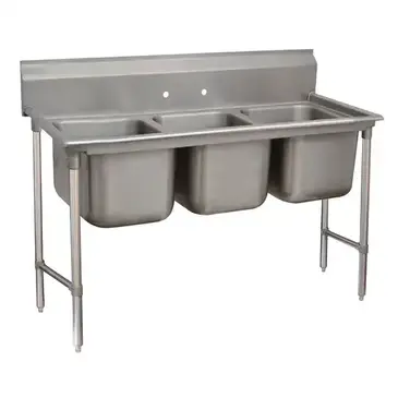 Advance Tabco 9-23-60 Sink, (3) Three Compartment