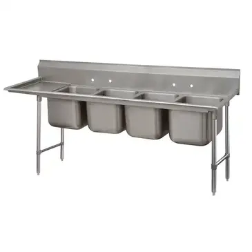 Advance Tabco 9-24-80-18L Sink, (4) Four Compartment