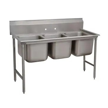 Advance Tabco 9-83-60 Sink, (3) Three Compartment