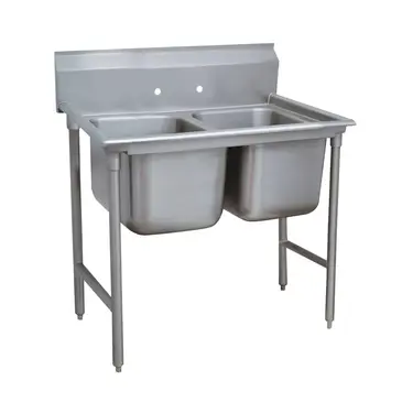 Advance Tabco 93-42-48 Sink, (2) Two Compartment