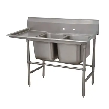 Advance Tabco 94-2-36-24L Sink, (2) Two Compartment