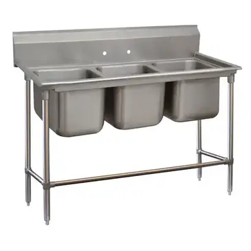 Advance Tabco 94-23-60 Sink, (3) Three Compartment