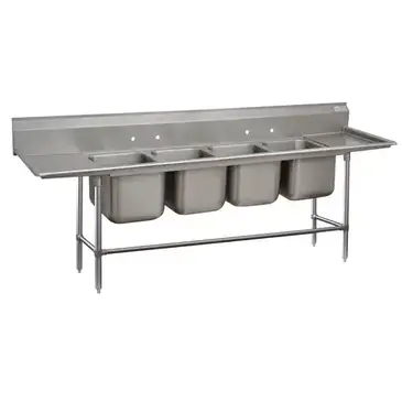 Advance Tabco 94-4-72-36RL Sink, (4) Four Compartment